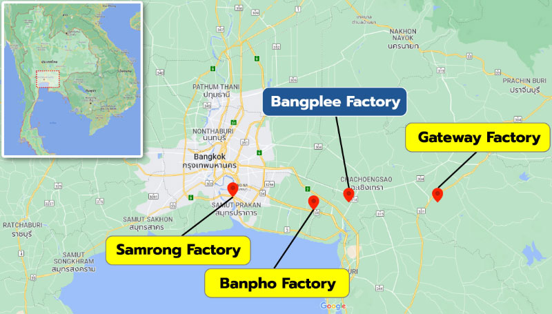 TAC Factory Map